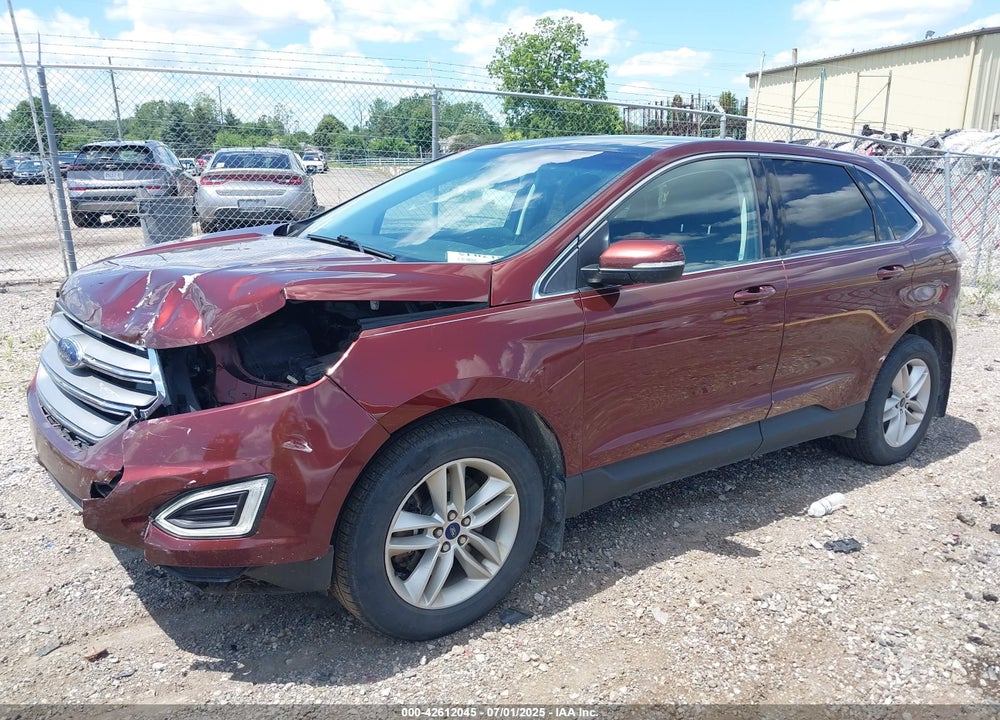 2016 FORD EDGE SEL VIN: 2FMPK4J80GBC20635
