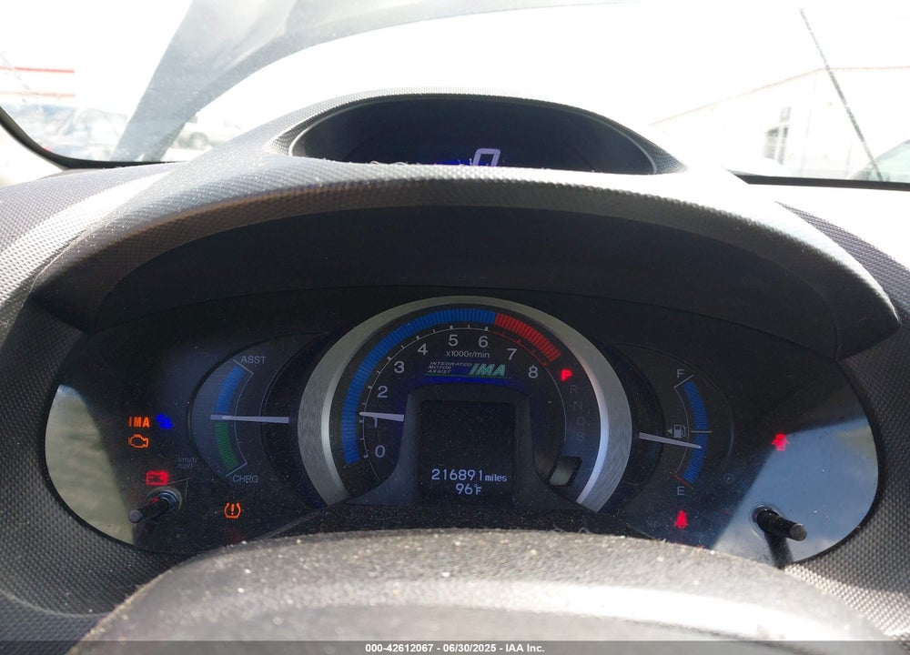 2011 HONDA INSIGHT EX VIN: JHMZE2H70BS008854