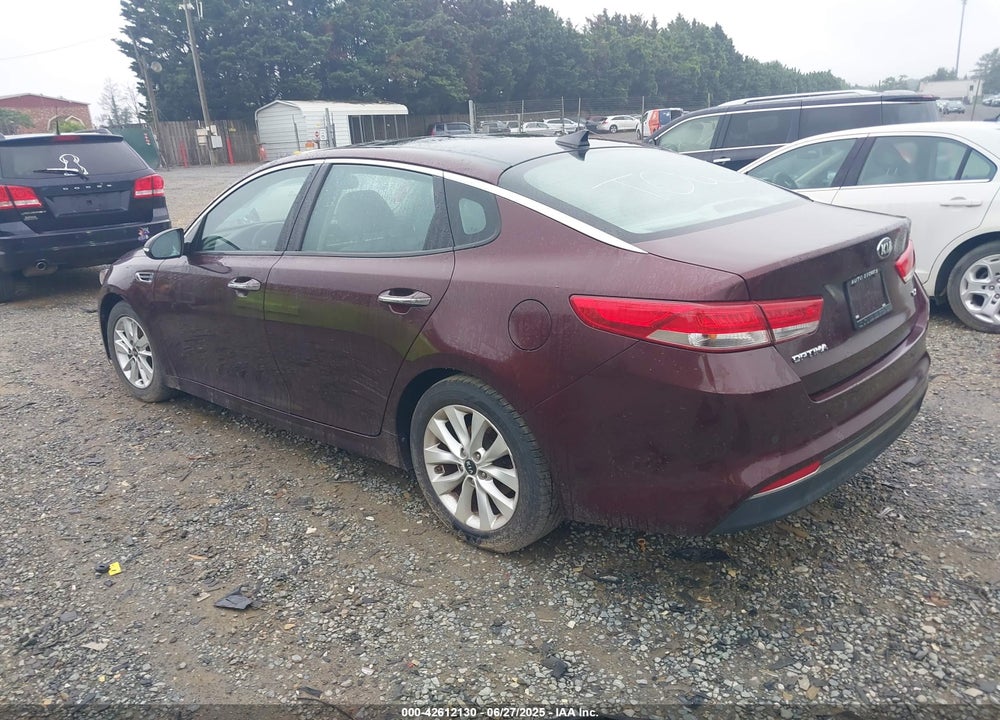 2016 KIA OPTIMA VIN: 5XXGU4L33GG098577