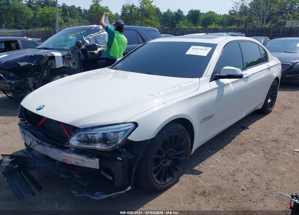 2015 BMW 7 SERIES VIN: WBAYF4C57FD873940