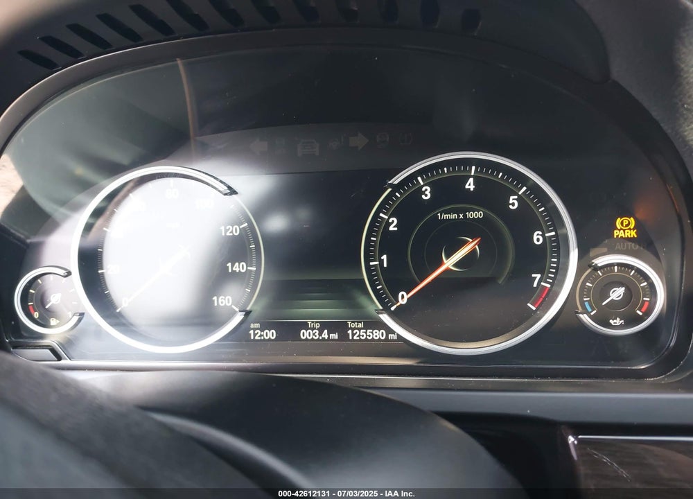 2015 BMW 7 SERIES VIN: WBAYF4C57FD873940