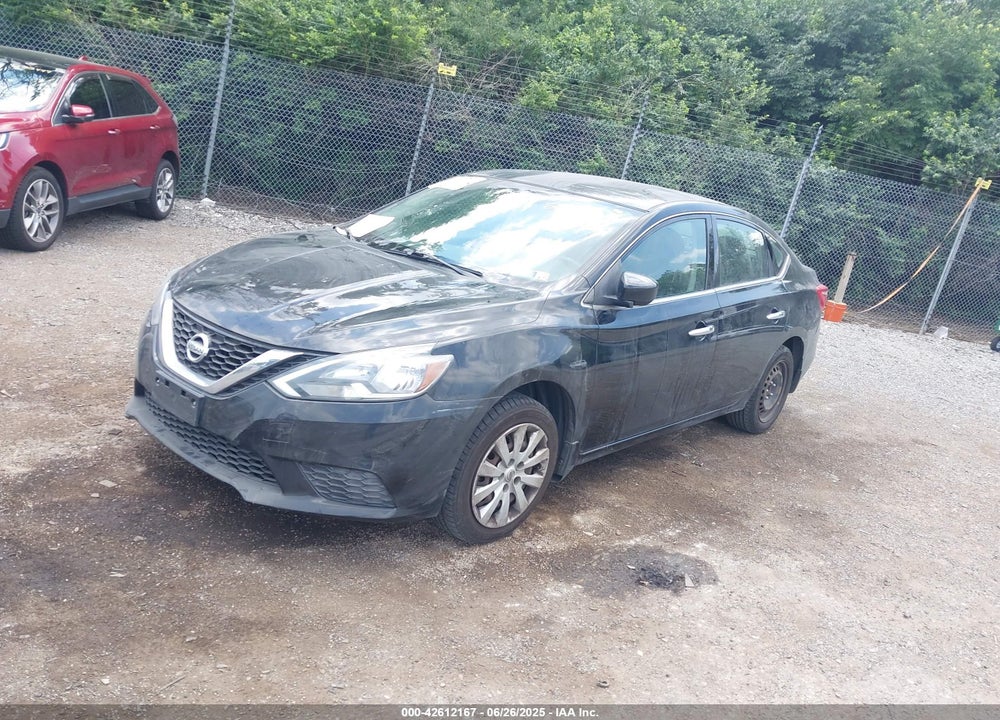 2016 NISSAN SENTRA SV VIN: 3N1AB7AP2GY287301