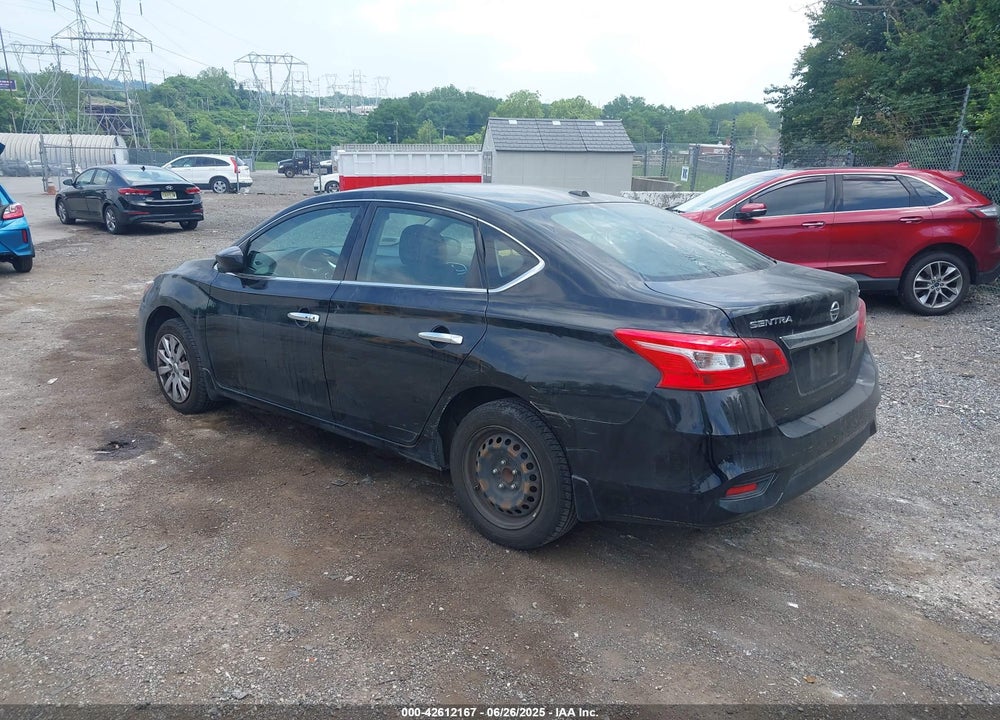 2016 NISSAN SENTRA SV VIN: 3N1AB7AP2GY287301