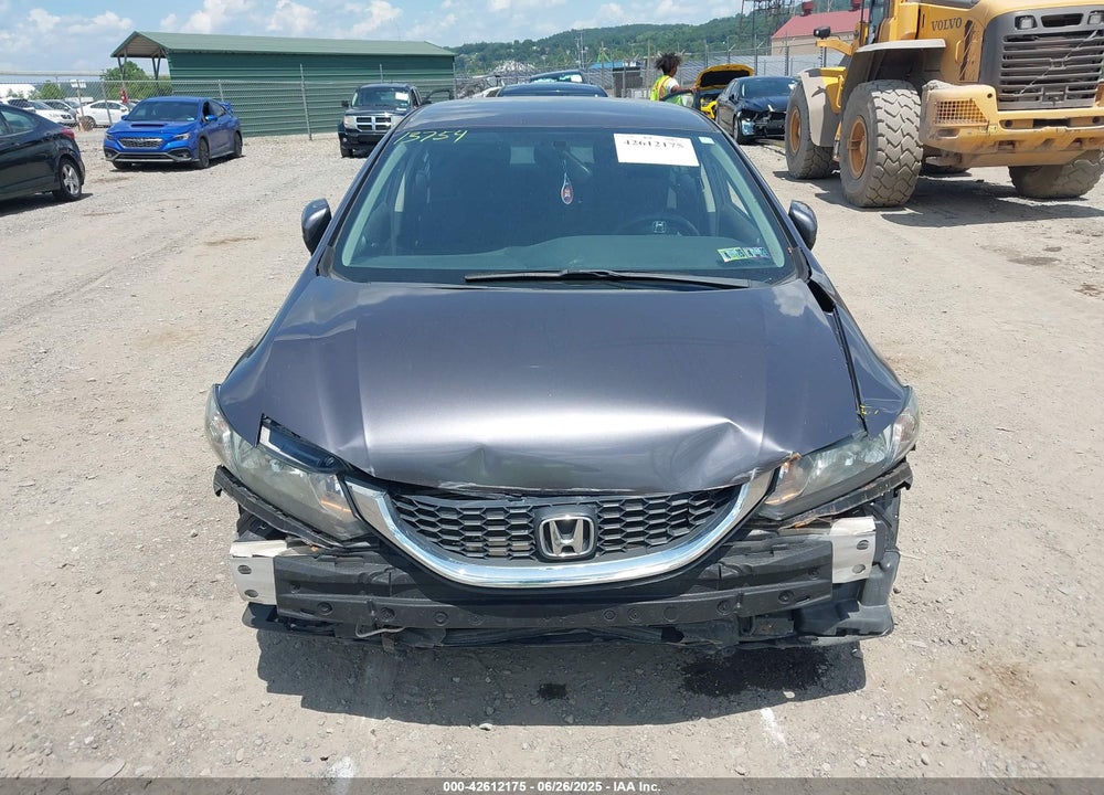 2015 HONDA CIVIC SE VIN: 19XFB2F76FE210574