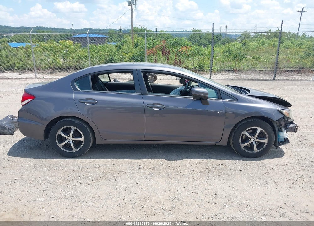 2015 HONDA CIVIC SE VIN: 19XFB2F76FE210574