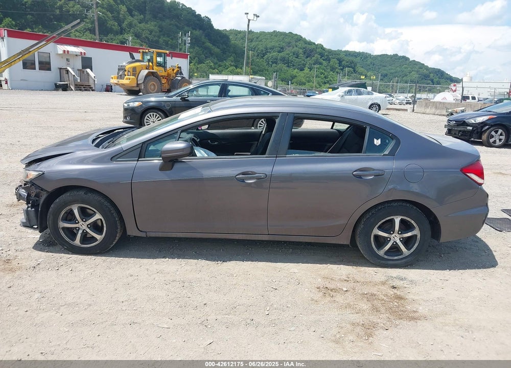 2015 HONDA CIVIC SE VIN: 19XFB2F76FE210574