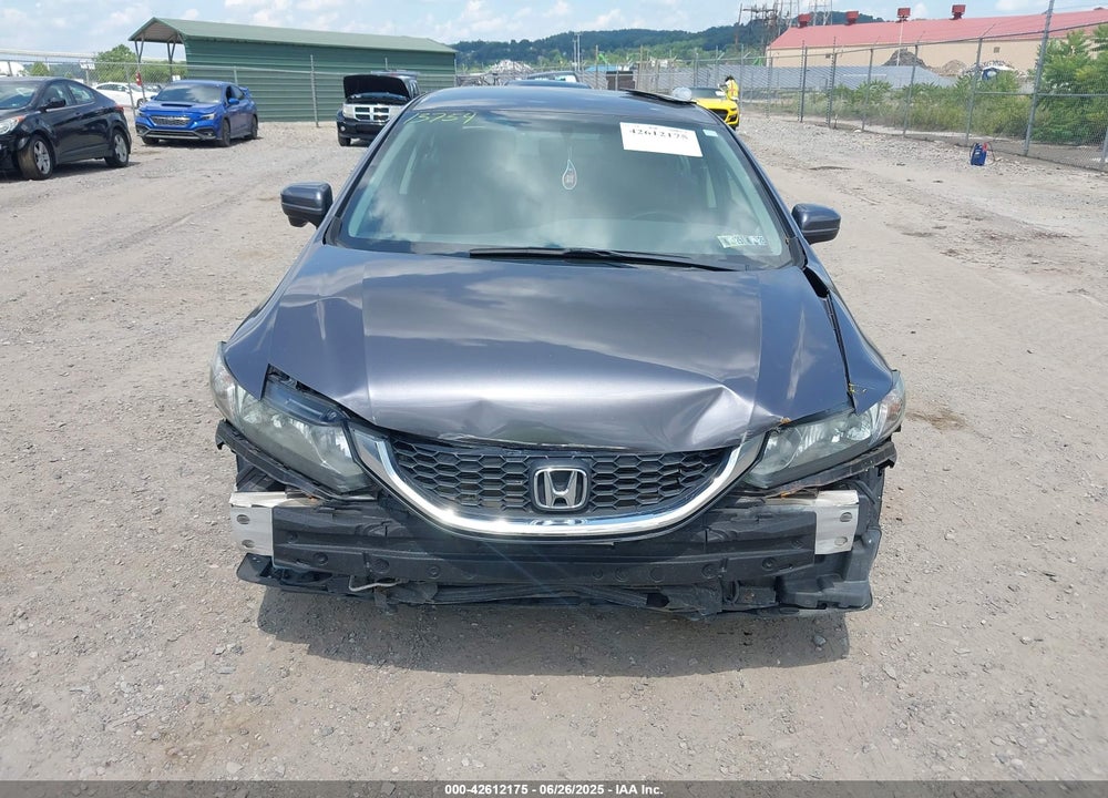 2015 HONDA CIVIC SE VIN: 19XFB2F76FE210574