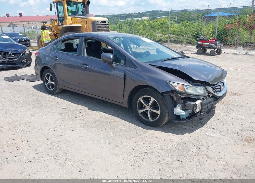 2015 HONDA CIVIC SE VIN: 19XFB2F76FE210574