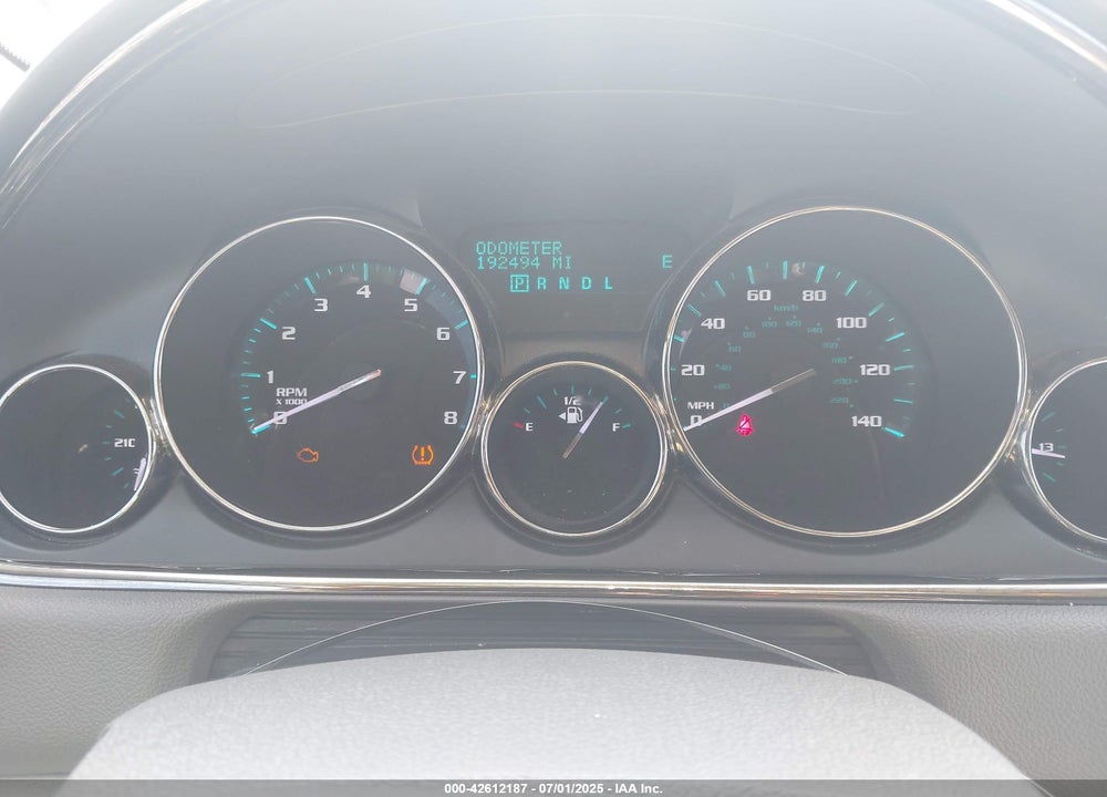 2013 BUICK ENCLAVE VIN: 5GAKRDKD8DJ252005