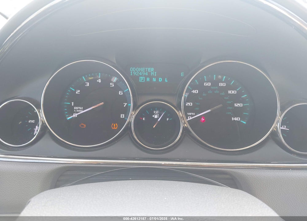 2013 BUICK ENCLAVE VIN: 5GAKRDKD8DJ252005