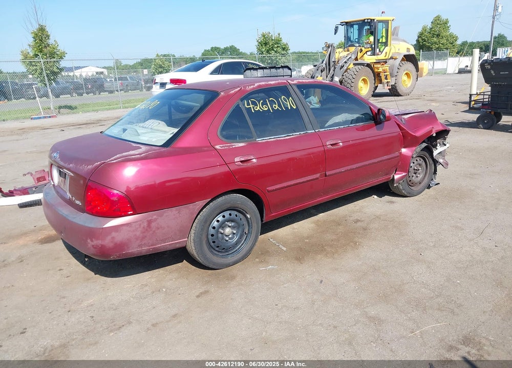 2004 NISSAN SENTRA VIN: 3N1CB51D94L915690
