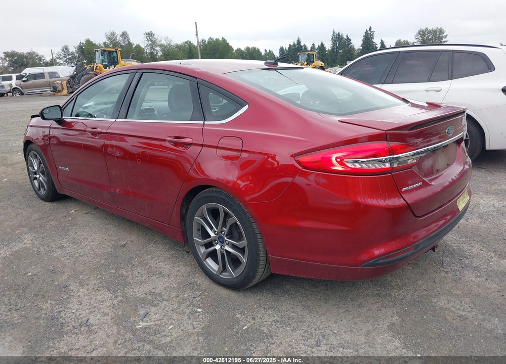2017 FORD FUSION HYBRID SE VIN: 3FA6P0LU6HR324771