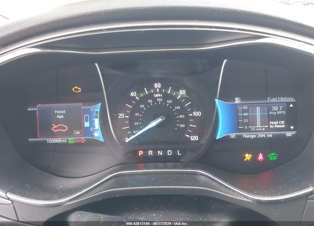 2017 FORD FUSION HYBRID SE VIN: 3FA6P0LU6HR324771