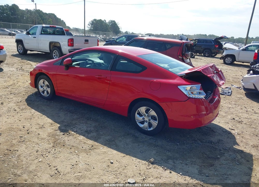 2013 HONDA CIVIC VIN: 2HGFG3B58DH519994