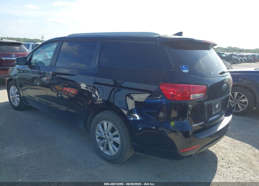 2016 KIA SEDONA VIN: KNDMB5C17G6091059