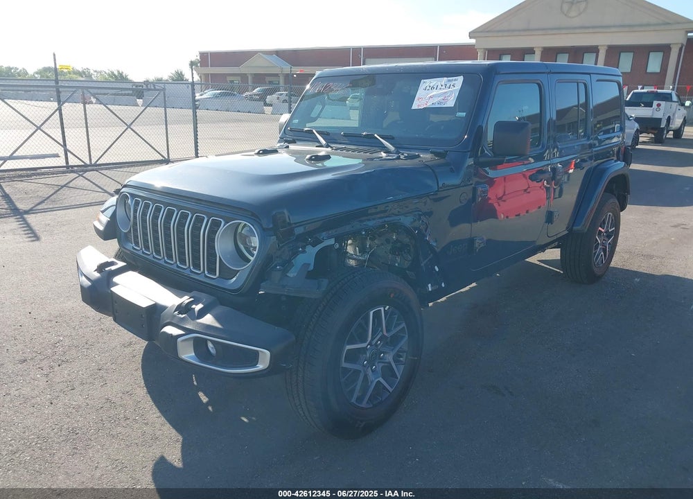 2025 JEEP WRANGLER 4-DOOR SAHARA 4X4 VIN: 1C4PJXEN9SW529245