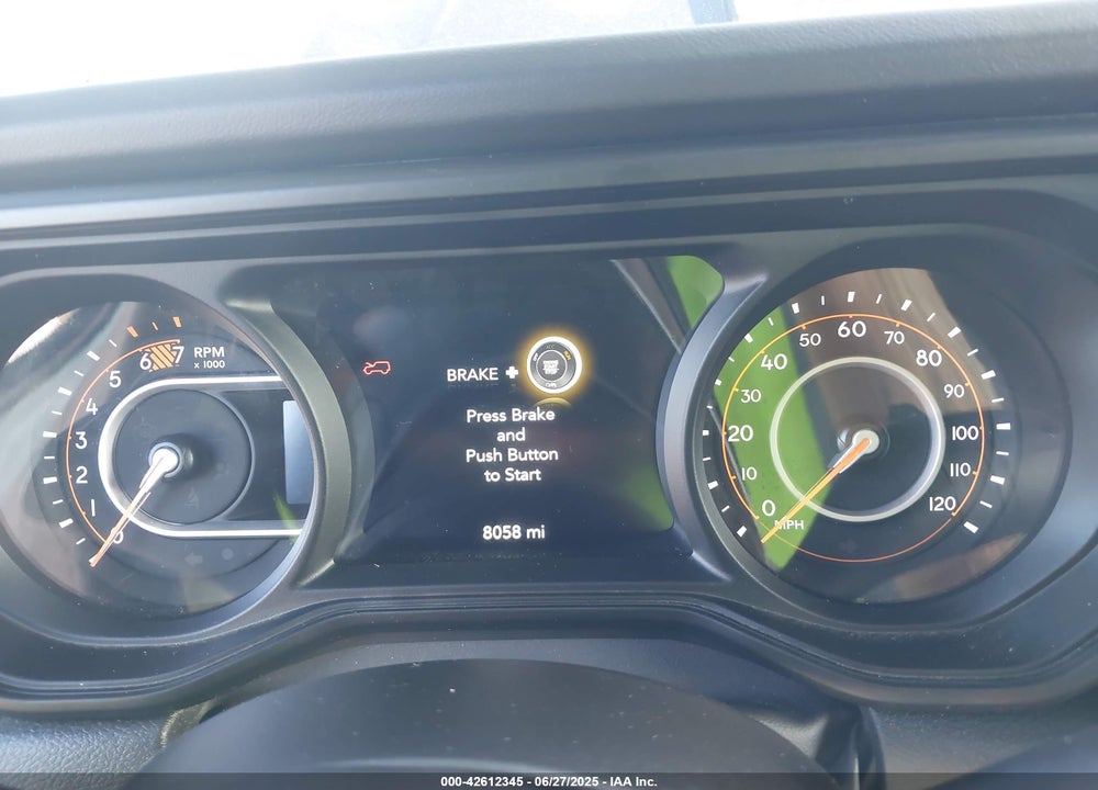 2025 JEEP WRANGLER 4-DOOR SAHARA 4X4 VIN: 1C4PJXEN9SW529245