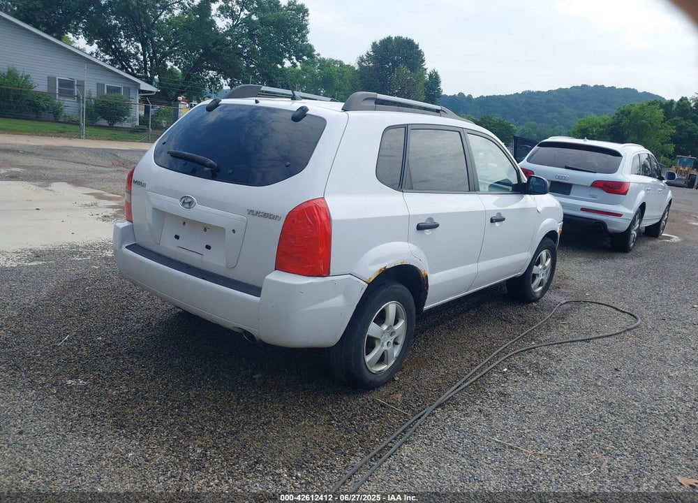2007 HYUNDAI TUCSON GLS VIN: KM8JM12B77U565406