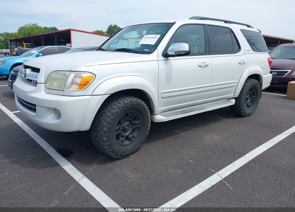 2007 TOYOTA SEQUOIA LIMITED V8 VIN: 5TDBT48A07S277694