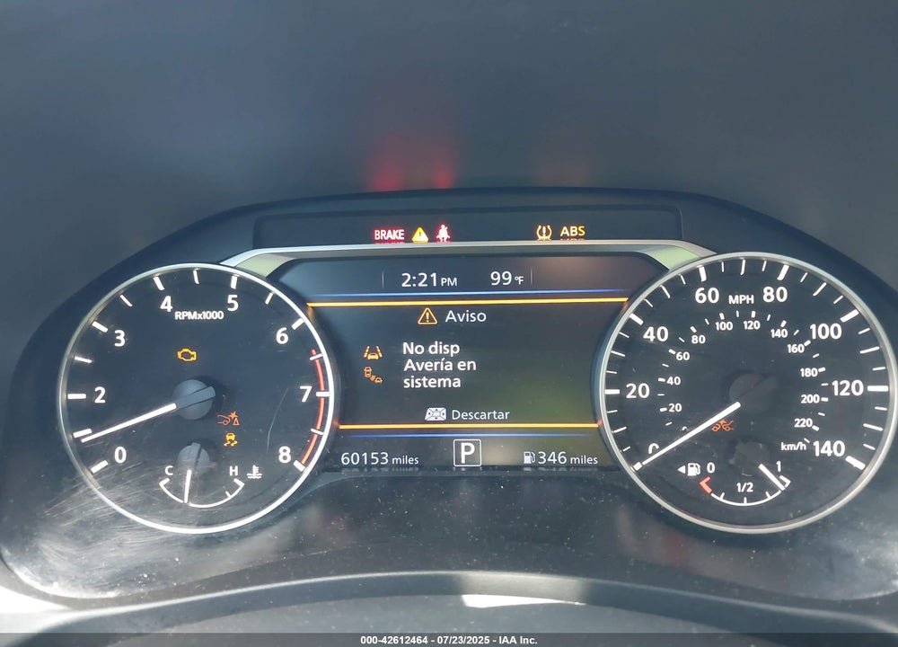 2023 NISSAN ALTIMA VIN: 1N4BL4CVXPN392552