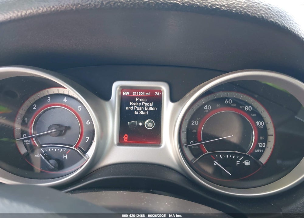 2014 DODGE JOURNEY SXT VIN: 3C4PDCBB3ET287749