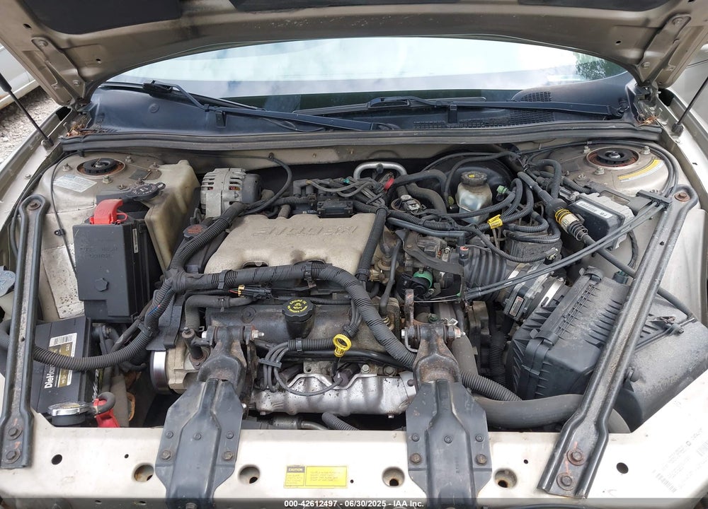 2001 BUICK CENTURY CUSTOM VIN: 2G4WS52J911143196