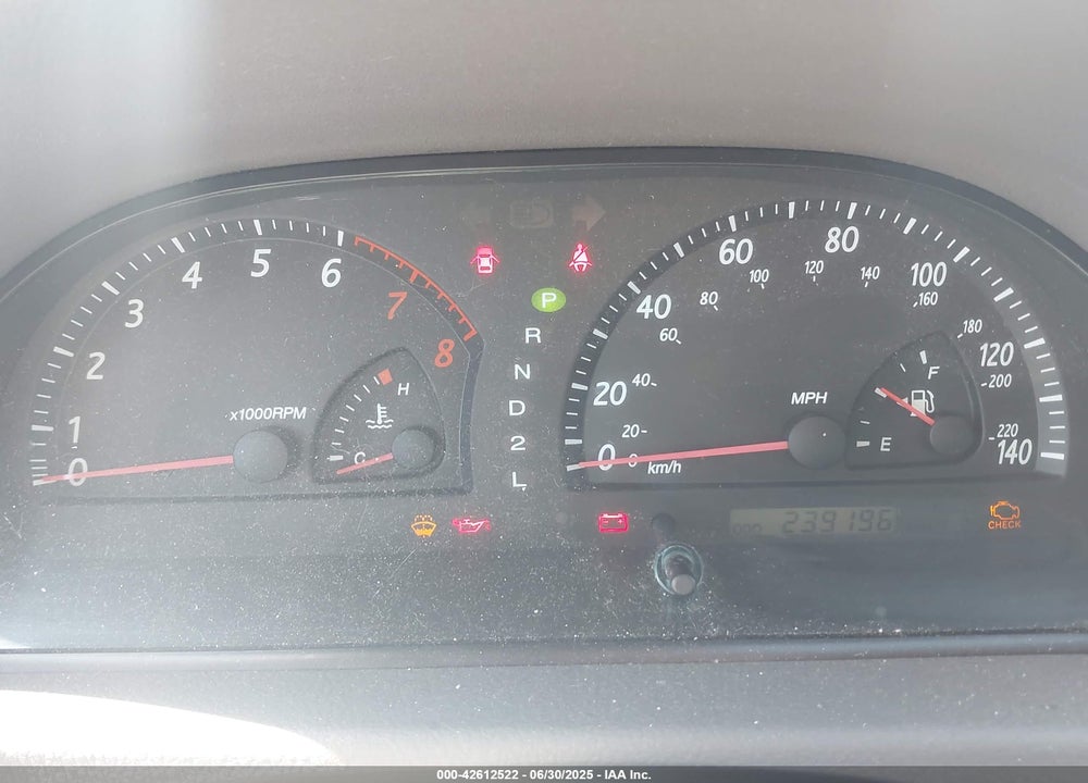 2003 TOYOTA CAMRY LE VIN: 4T1BE32K93U775707