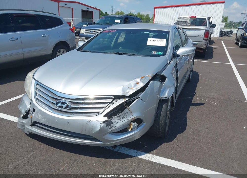 2012 HYUNDAI AZERA VIN: KMHFG4JG2CA133975