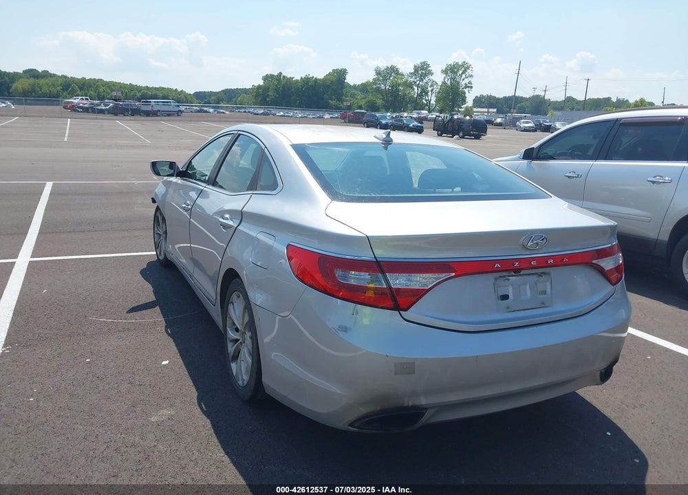 2012 HYUNDAI AZERA VIN: KMHFG4JG2CA133975