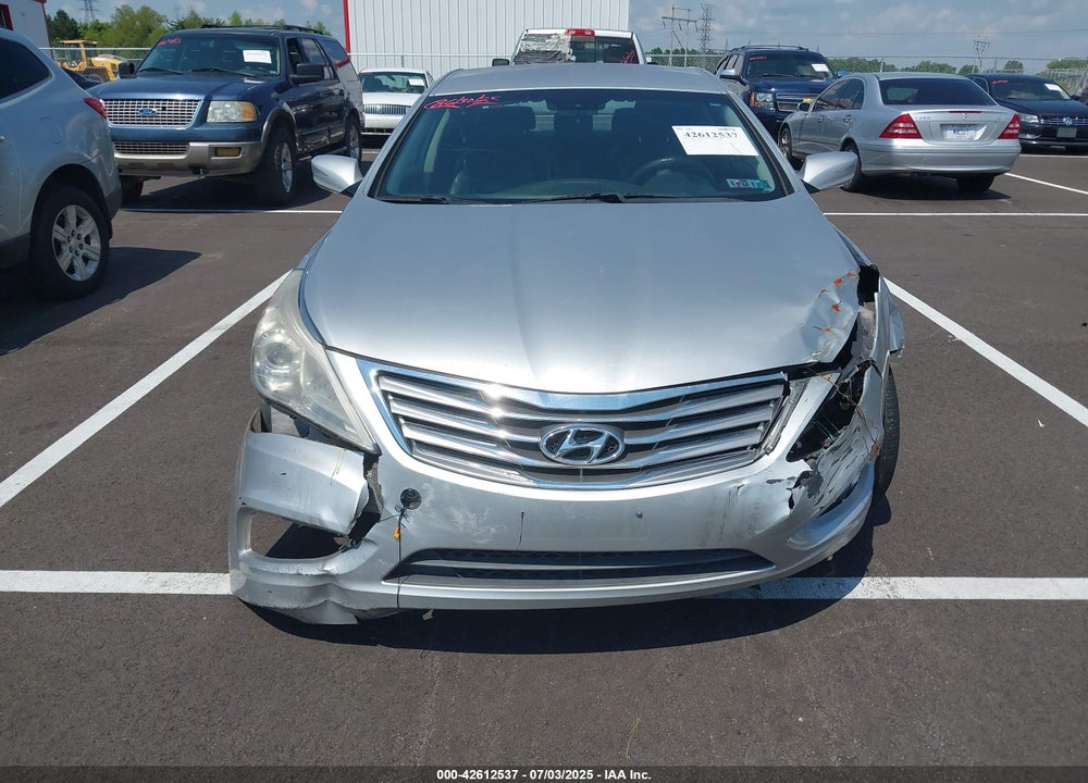 2012 HYUNDAI AZERA VIN: KMHFG4JG2CA133975