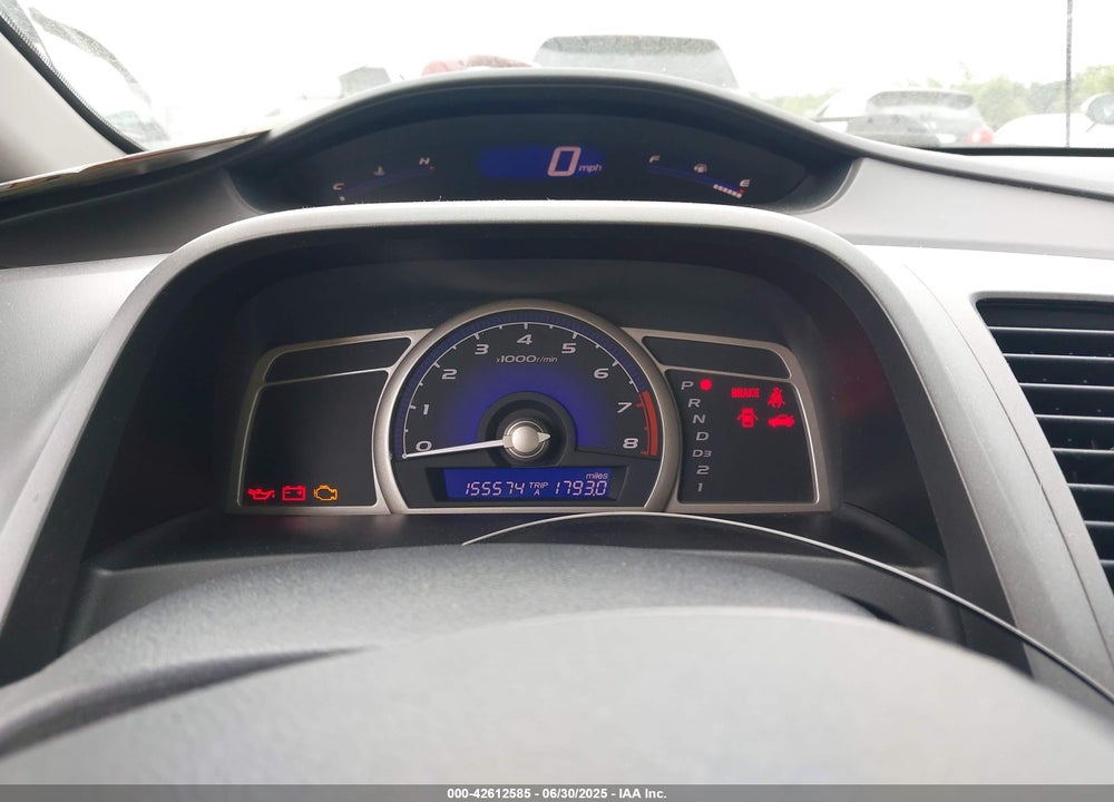 2008 HONDA CIVIC VIN: 1HGFA16588L054951