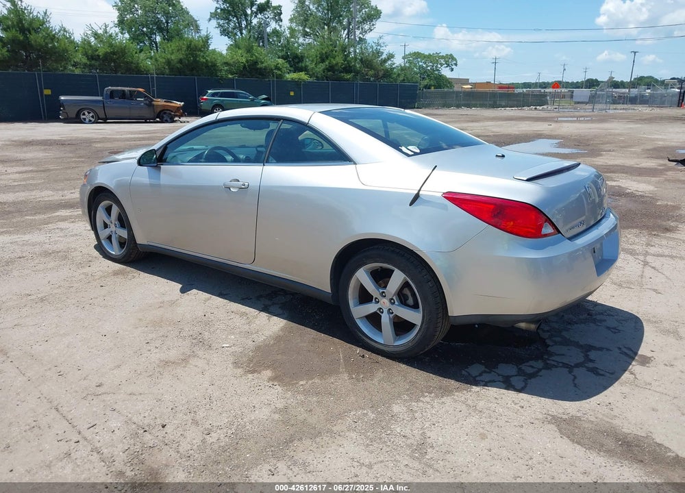 2008 PONTIAC G6 GT VIN: 1G2ZH36N184112853