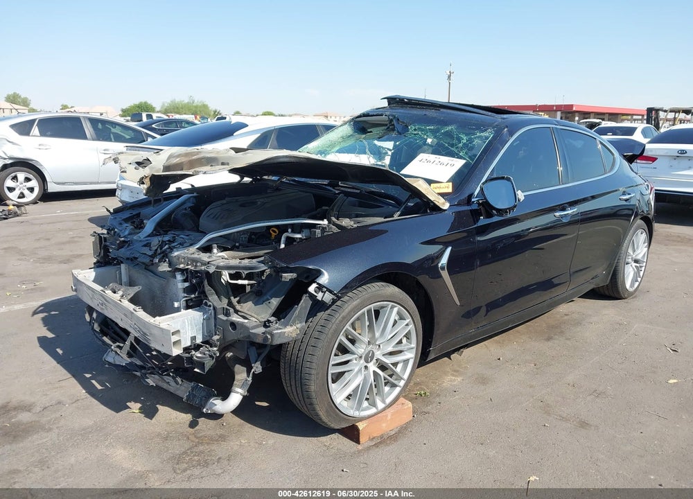 2020 GENESIS G70 VIN: KMTG34LA0LU055791