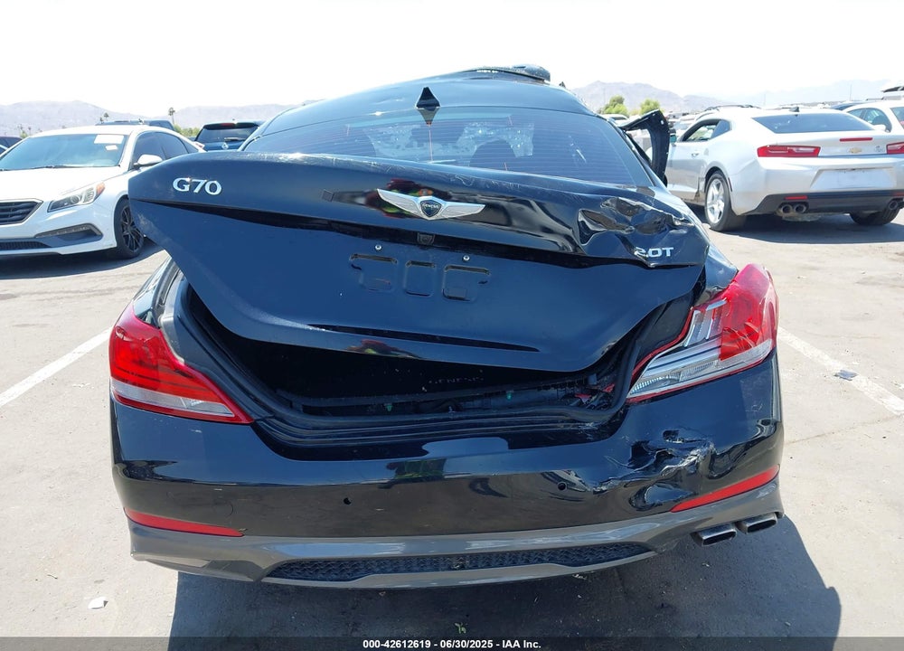2020 GENESIS G70 VIN: KMTG34LA0LU055791