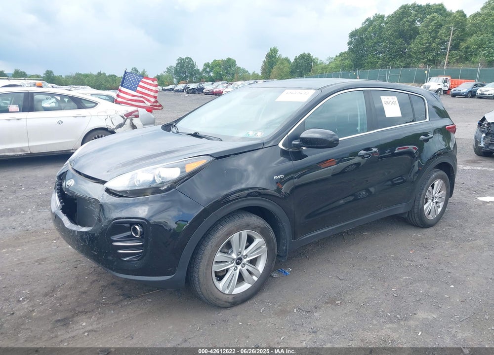 2018 KIA SPORTAGE LX VIN: KNDPMCAC4J7486639