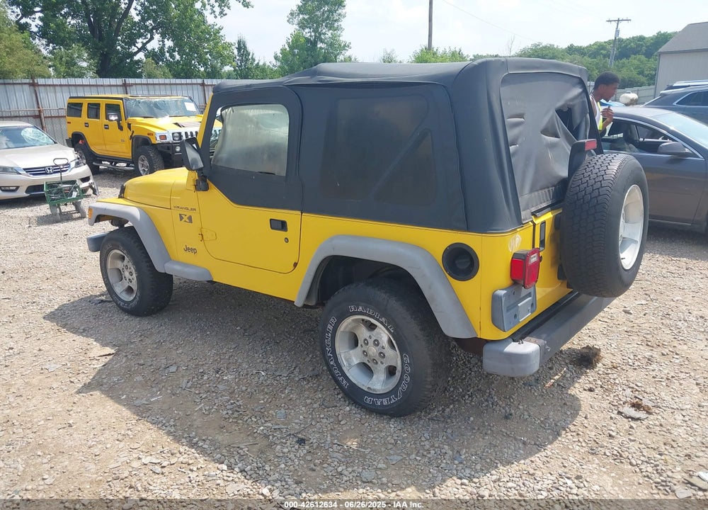 2002 JEEP WRANGLER X VIN: 1J4FA39S02P727172
