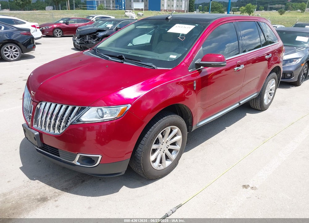 2013 LINCOLN MKX VIN: 2LMDJ6JK8DBL04747