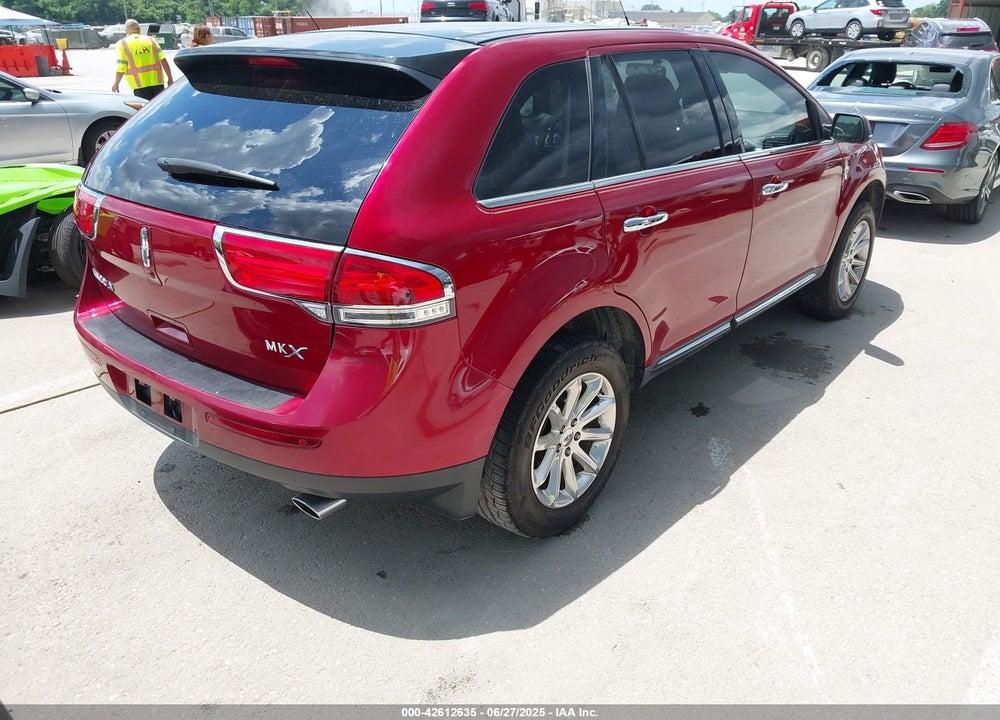 2013 LINCOLN MKX VIN: 2LMDJ6JK8DBL04747