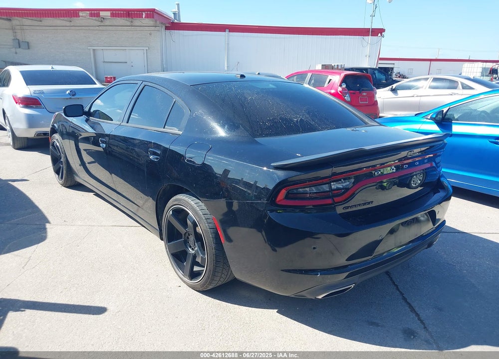 2019 DODGE CHARGER SXT RWD VIN: 2C3CDXBG3KH605914
