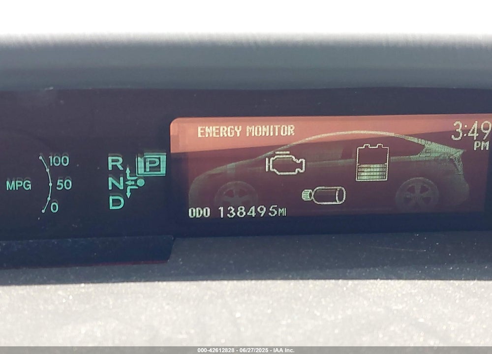 2013 TOYOTA PRIUS PERSONA VIN: JTDKN3DU0D1664713