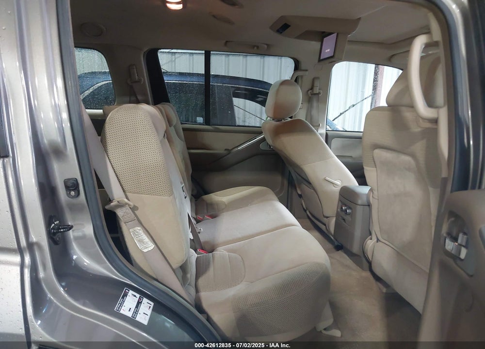 2005 NISSAN PATHFINDER SE VIN: 5N1AR18U55C706261