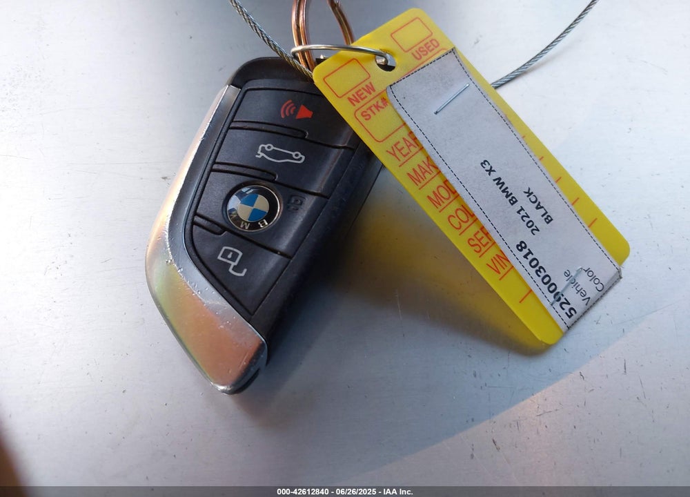 2021 BMW X3 VIN: 5UXTY3C02M9F65288