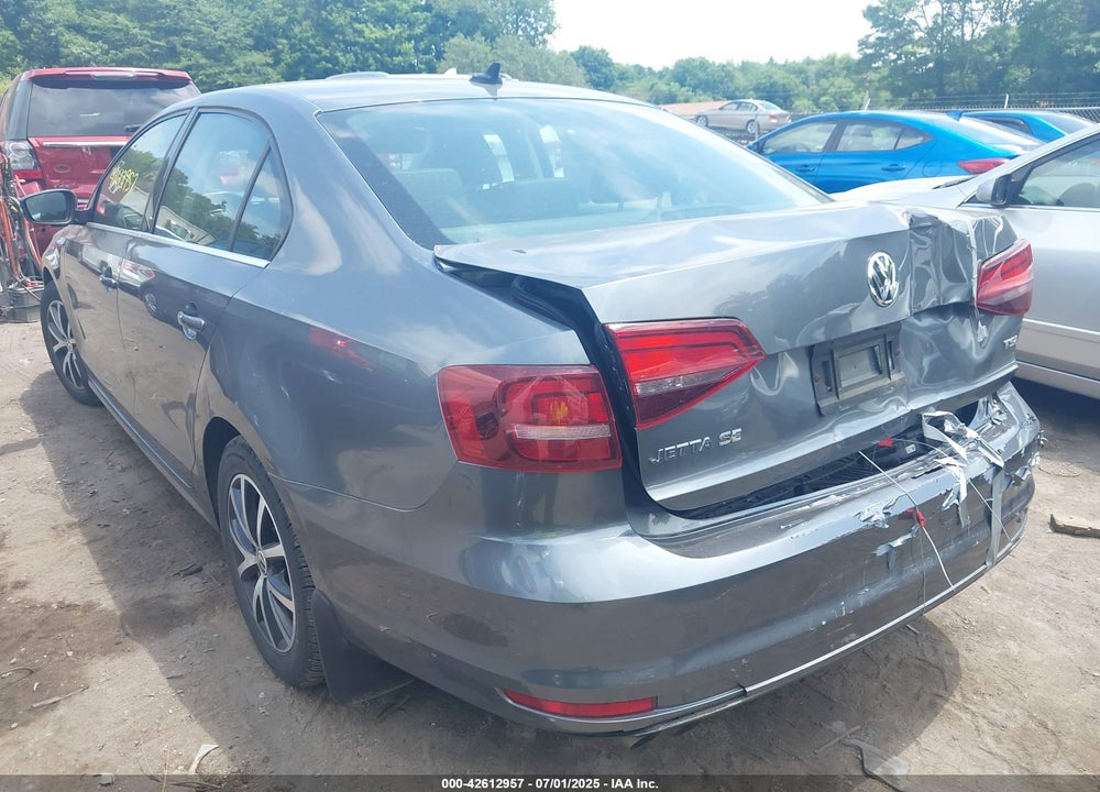 2017 VOLKSWAGEN JETTA VIN: 3VWDB7AJ3HM323489