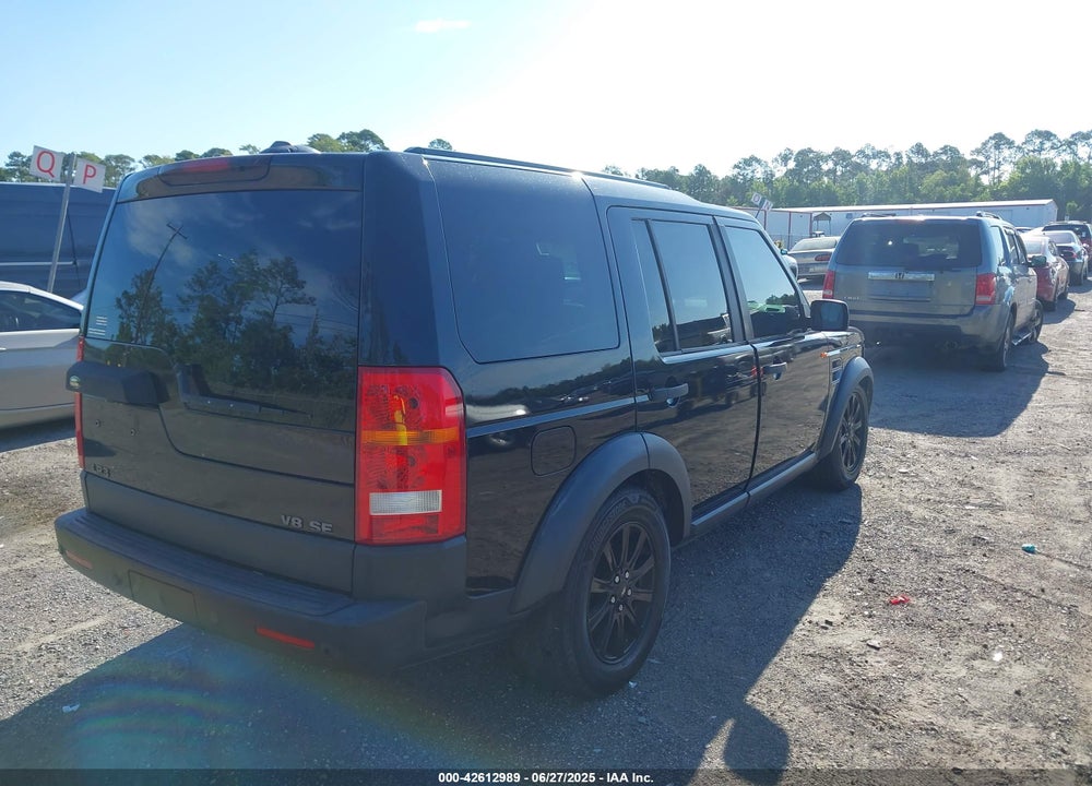 2008 LAND ROVER LR3 VIN: SALAE25458A449041