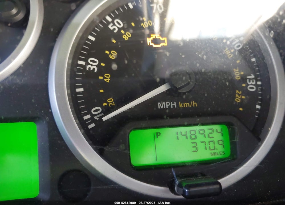 2008 LAND ROVER LR3 VIN: SALAE25458A449041