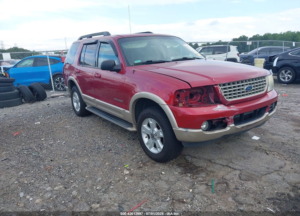 2005 FORD EXPLORER EDDIE BAUER VIN: 1FMZU74E85UA96482