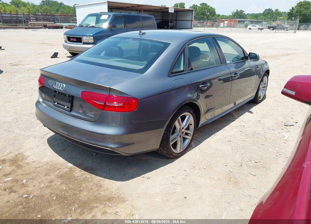 2016 AUDI A4 2.0T PREMIUM VIN: WAUBFAFL0GA008826
