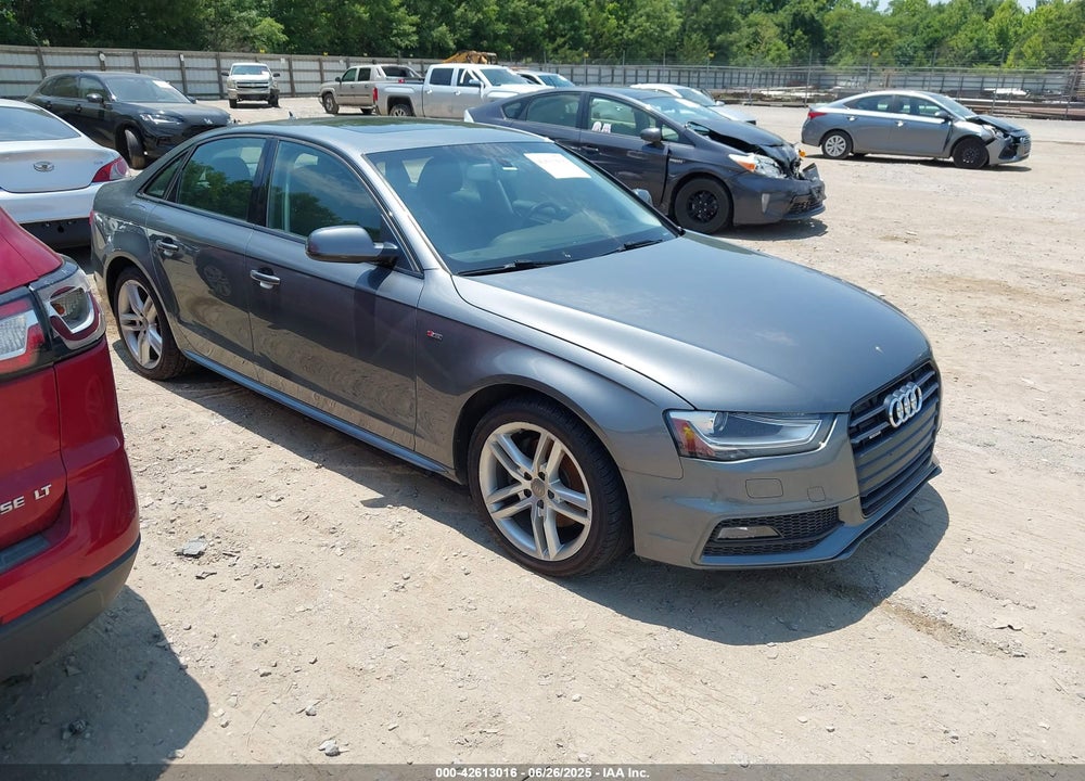 2016 AUDI A4 2.0T PREMIUM VIN: WAUBFAFL0GA008826
