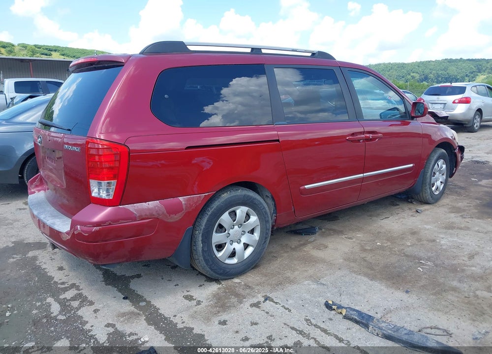 2007 HYUNDAI ENTOURAGE VIN: KNDMC233876011118