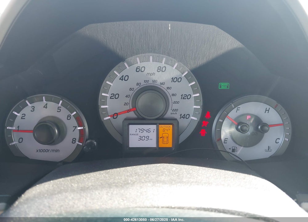 2013 HONDA PILOT VIN: 5FNYF3H58DB036755